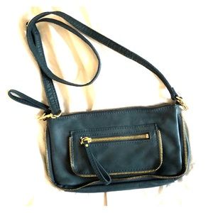 Soft Blue Linea Pelle Handbag